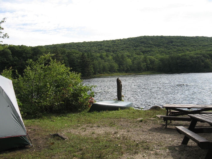 Campsite near Alford